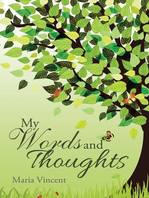 cover image of My Words and Thoughts
